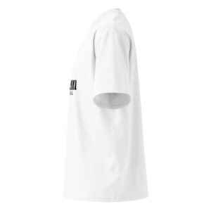 Unisex organic oversized high neck t-shirt - Image 3